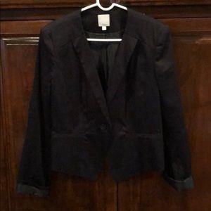 Halogen black blazer